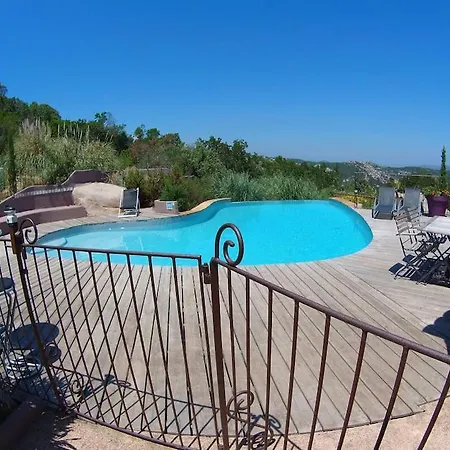 Dom wakacyjny T3 Independant Dans Piscine Privee Vue Panoramique Tres Calme 4personnes